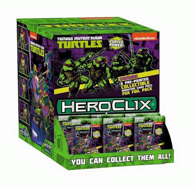 Teenage Mutant Ninja Turtles Heroclix Gravity Feed