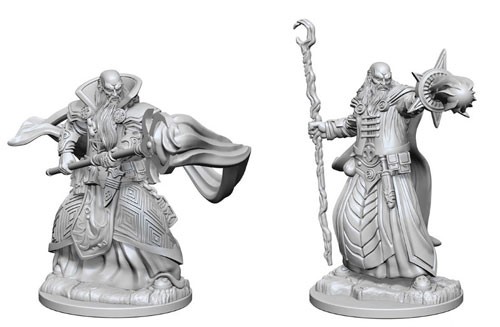Dungeons and Dragons Nolzurs Marvelous Unpainted Minis: Human Male Wizard
