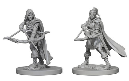 Dungeons and Dragons Nolzurs Marvelous Unpainted Minis: Human Female Ranger