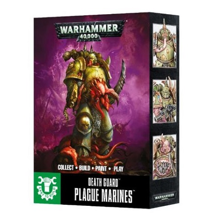 Warhammer 40K: Easy to Build: Death Guard Plague Marines 43-30