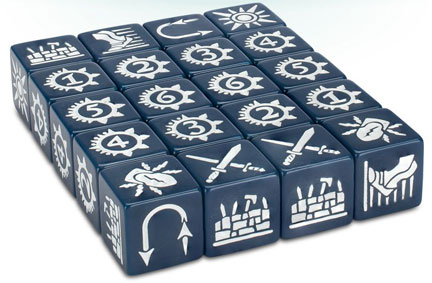 Warhammer: Age of Sigmar: Command and Status Dice