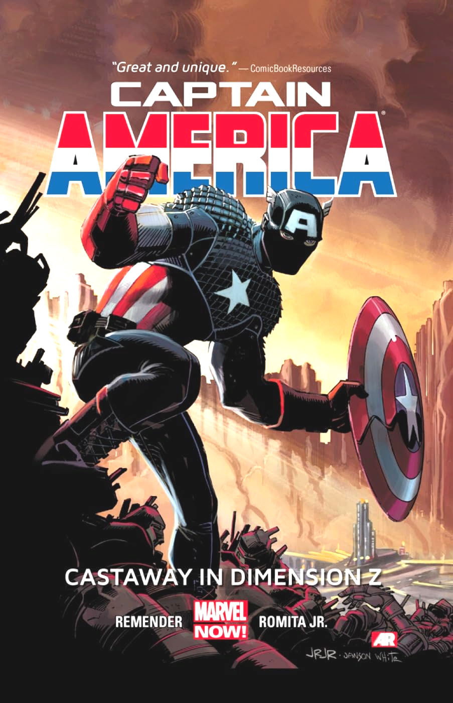 Captain America: Castaway in Dimension Z: Book One HC - Used