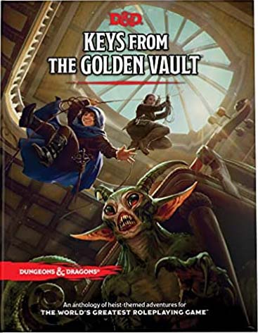 Dungeons and Dragons 5th Ed: Keys from the Golden Vault Adventure - Standard Edition