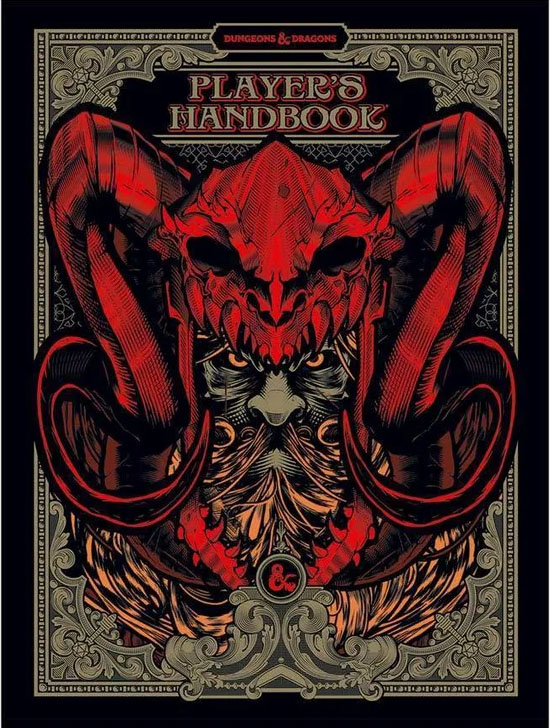 Dungeons and Dragons 5th ed: Players Handbook Hard Cover (Gift Set Alternate Cover) - Used