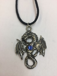 Dragon with Gem Necklace