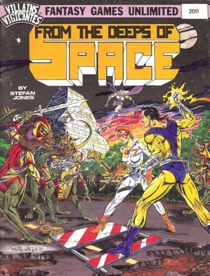 Villains and Vigilantes: From the Deeps of Space - Used