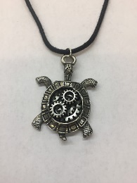 Gear Turtle Necklace