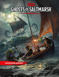 Dungeons and Dragons 5th Ed: Ghosts of Saltmarsh HC - Used