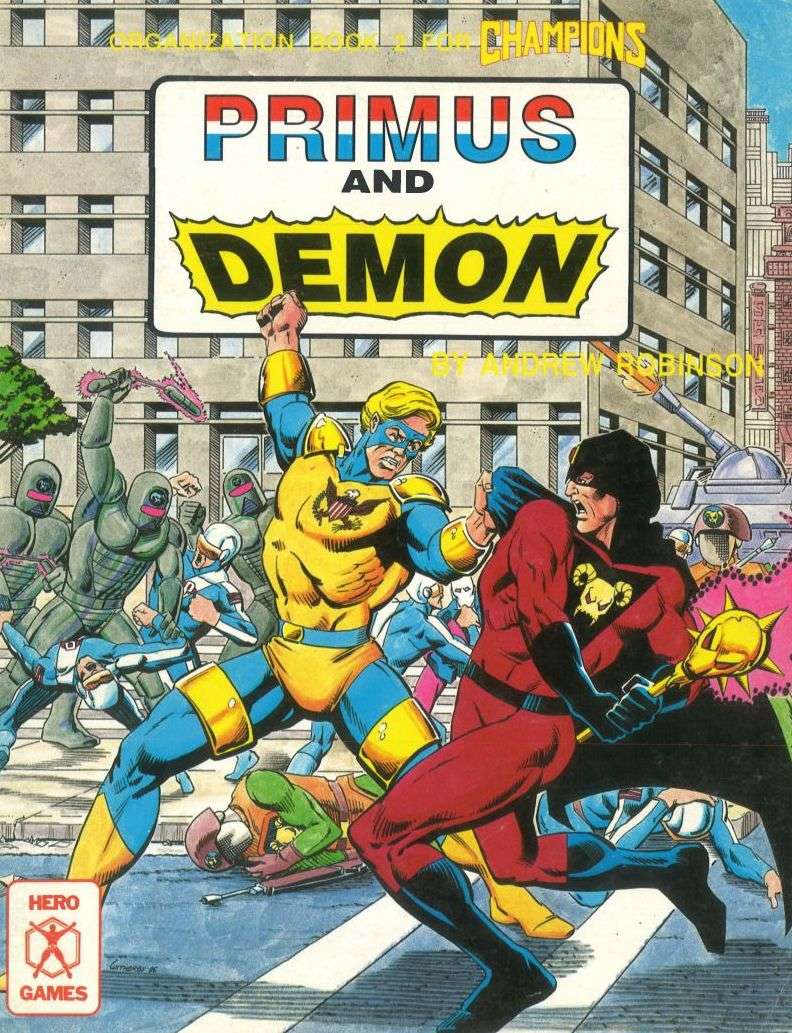 Champions: Organization Book 2: Primus and Demon - Used