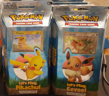 Pokemon TCG: Lets Play, Eevee / Pikachu Theme Deck