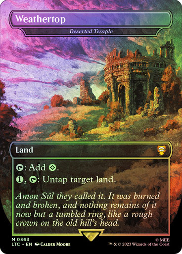 Weathertop (Deserted Temple) FOIL