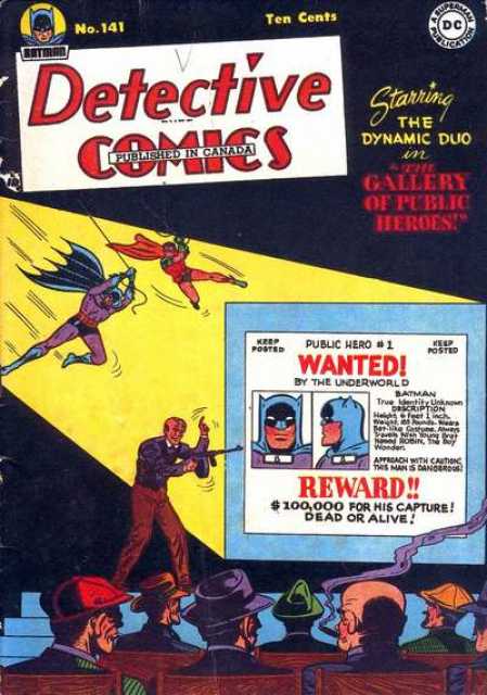 Detective Comics (1937) no. 141 - Used
