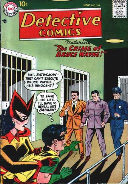 Detective Comics (1937) no. 249 - Used