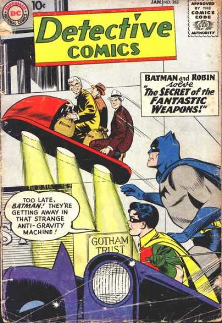 Detective Comics (1937) no. 263 - Used