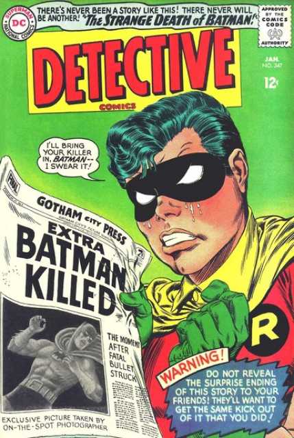 Detective Comics (1937) no. 347 - Used