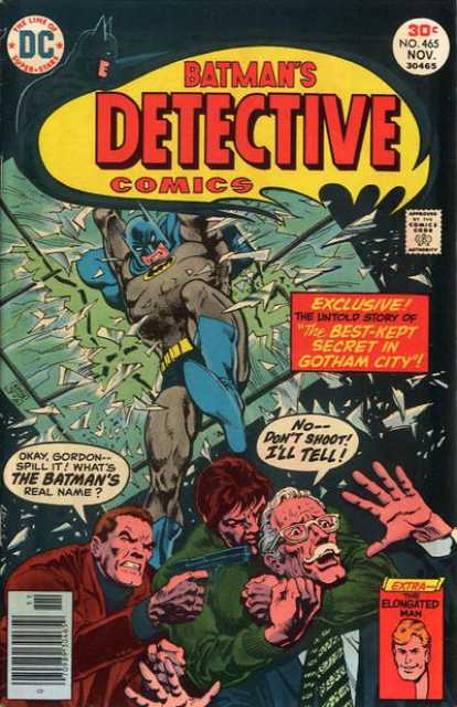 Detective Comics (1937) no. 465 - Used