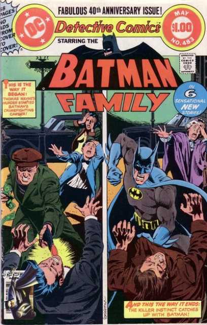 Detective Comics (1937) no. 483 - Used