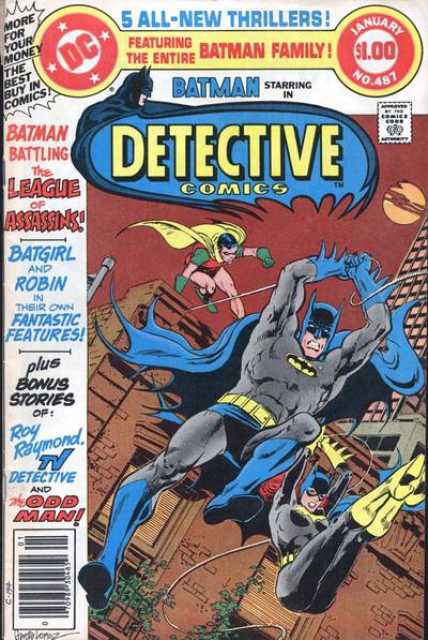 Detective Comics (1937) no. 487 - Used
