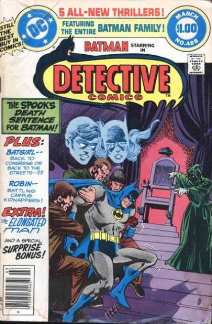 Detective Comics (1937) no. 488 - Used