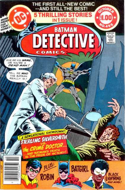 Detective Comics (1937) no. 495 - Used