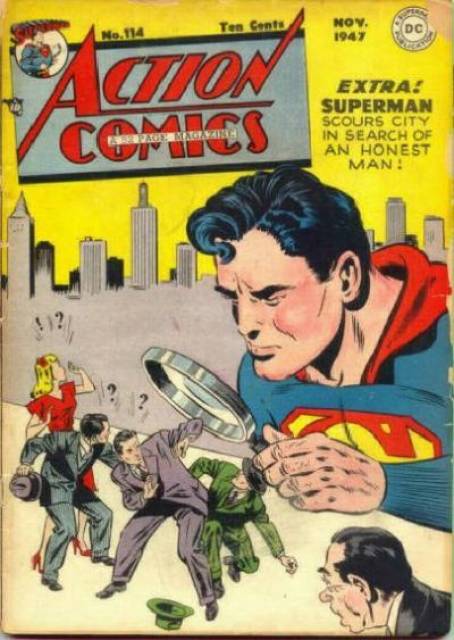 Action Comics (1938 Series) no. 114 - Used