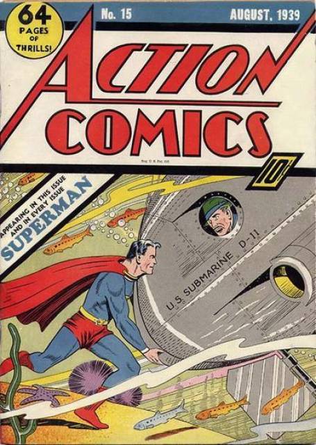 Action Comics (1938 Series) no. 15 - Used
