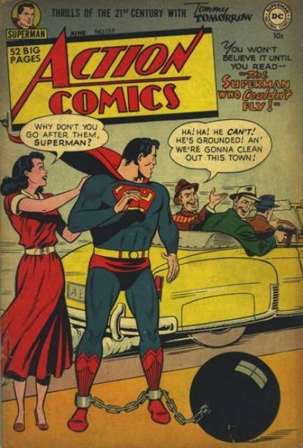 Action Comics (1938 Series) no. 157 - Used
