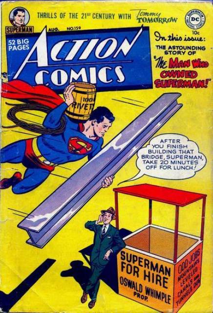 Action Comics (1938 Series) no. 159 - Used