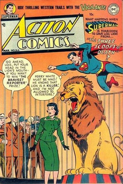 Action Comics (1938 Series) no. 166 - Used