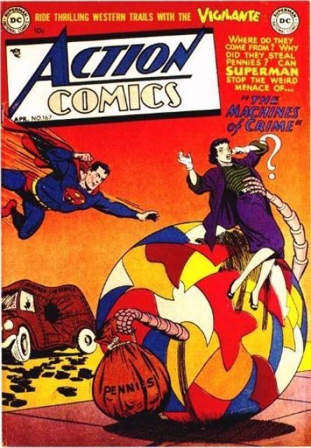 Action Comics (1938 Series) no. 167 - Used
