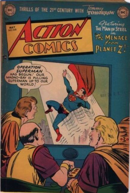 Action Comics (1938 Series) no. 168 - Used