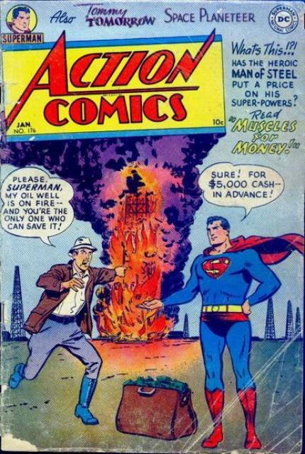 Action Comics (1938 Series) no. 176 - Used
