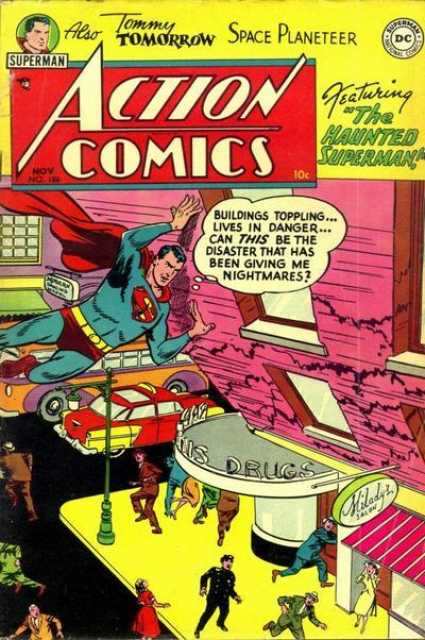 Action Comics (1938 Series) no. 186 - Used