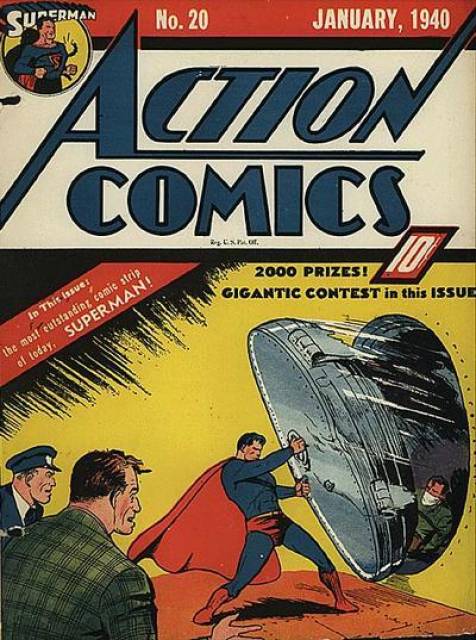 Action Comics (1938 Series) no. 20 - Used