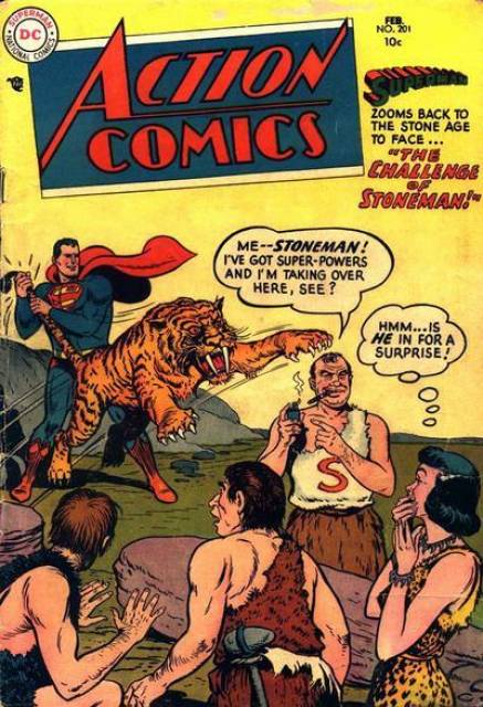 Action Comics (1938 Series) no. 201 - Used