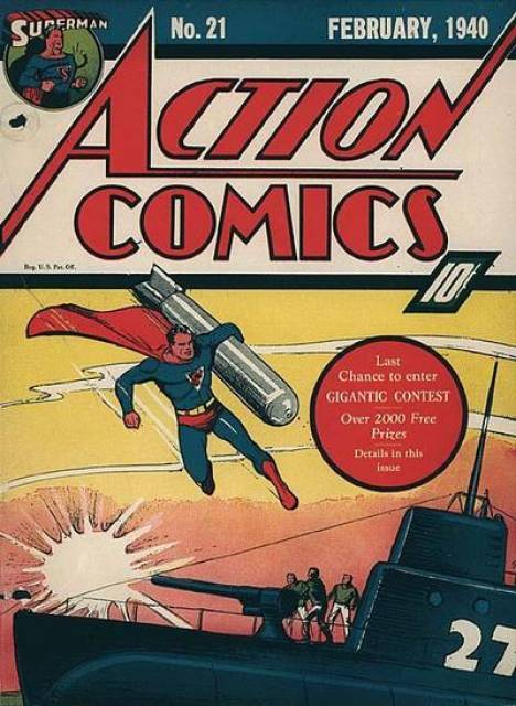 Action Comics (1938 Series) no. 21 - Used