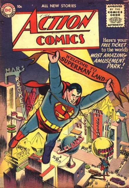 Action Comics (1938 Series) no. 210 - Used