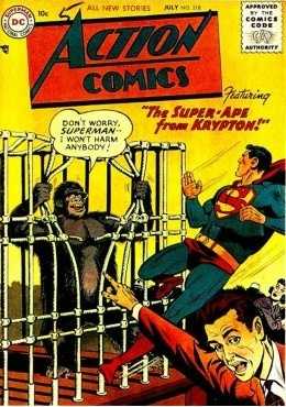Action Comics (1938 Series) no. 218 - Used