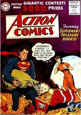 Action Comics (1938 Series) no. 219 - Used