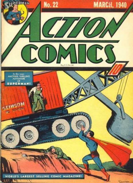 Action Comics (1938 Series) no. 22 - Used