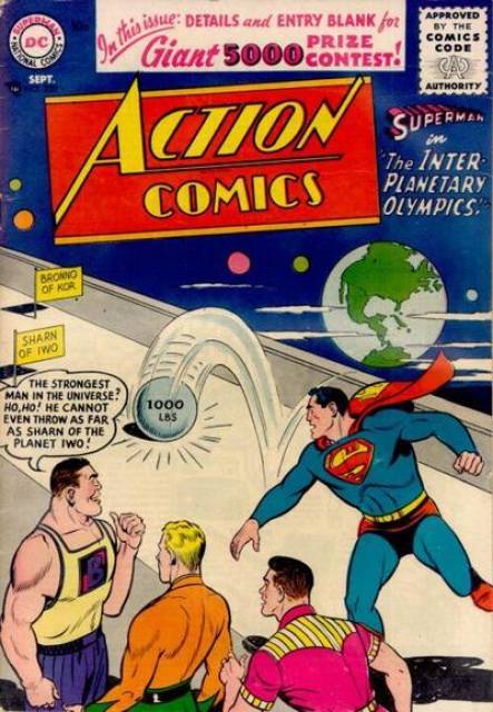 Action Comics (1938 Series) no. 220 - Used