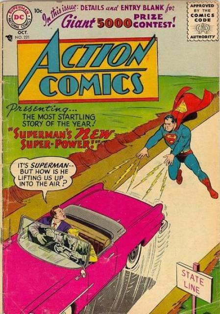 Action Comics (1938 Series) no. 221 - Used