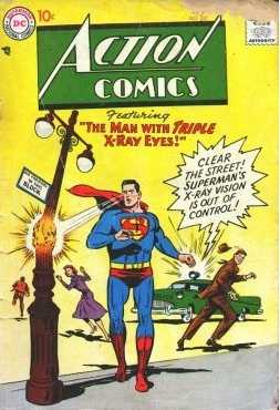 Action Comics (1938 Series) no. 227 - Used