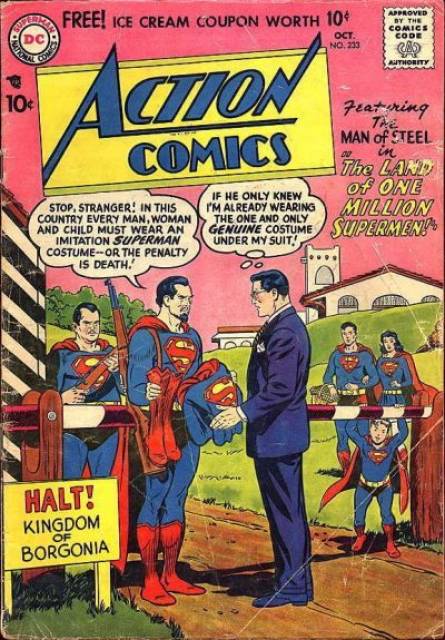 Action Comics (1938 Series) no. 233 - Used