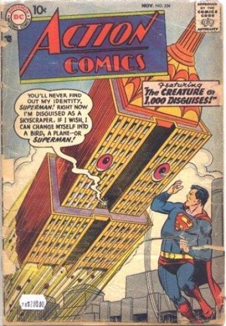 Action Comics (1938 Series) no. 234 - Used