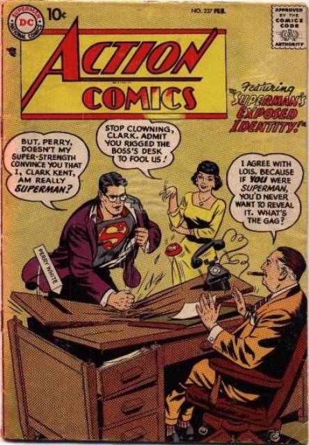 Action Comics (1938 Series) no. 237 - Used