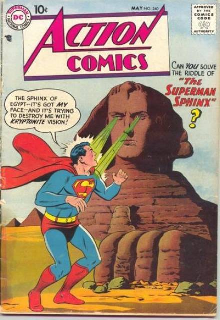 Action Comics (1938 Series) no. 240 - Used