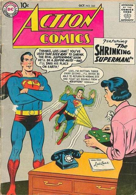 Action Comics (1938 Series) no. 245 - Used