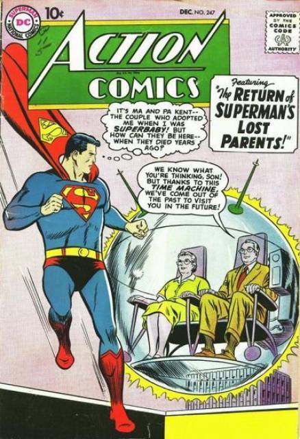 Action Comics (1938 Series) no. 247 - Used