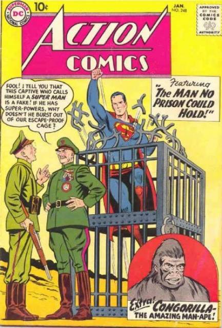 Action Comics (1938 Series) no. 248 - Used